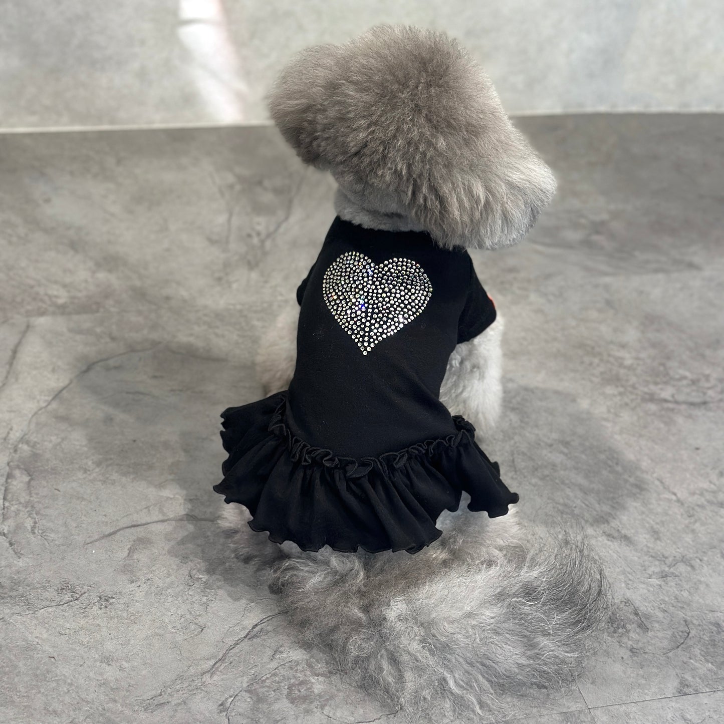 LARGE HEART/BLACK