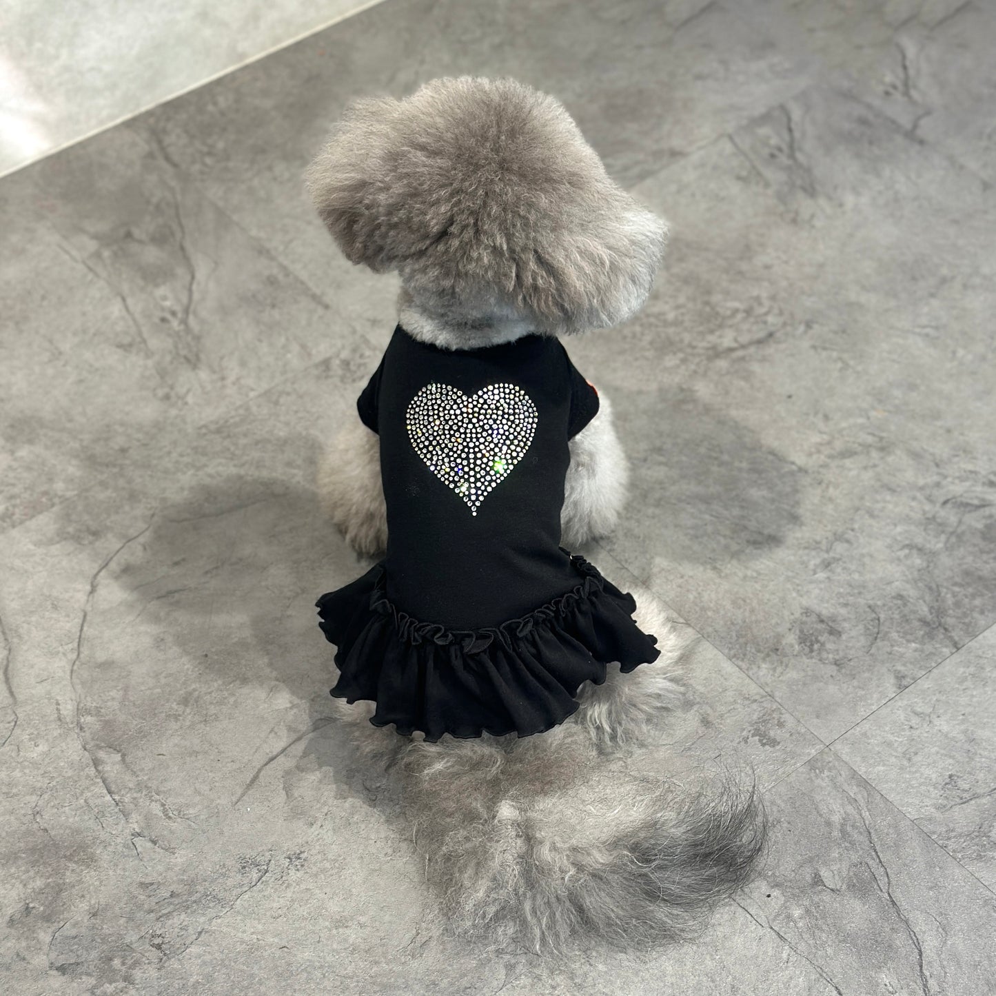 LARGE HEART/BLACK