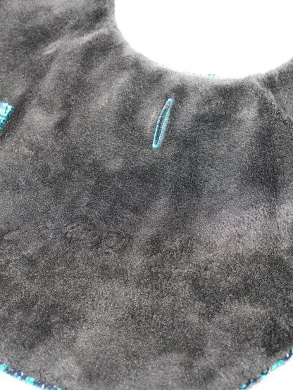 Classic Tweed Cape｜ターコイズ