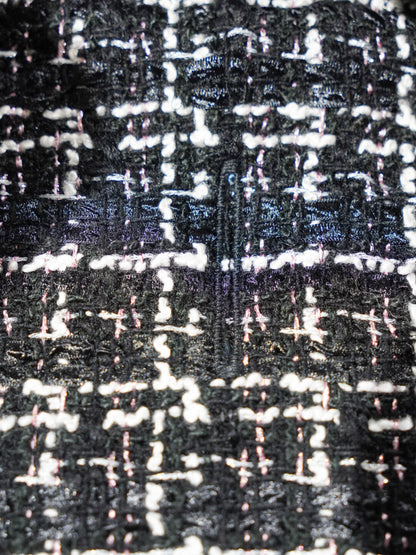 Classic Tweed Cape｜ブラック