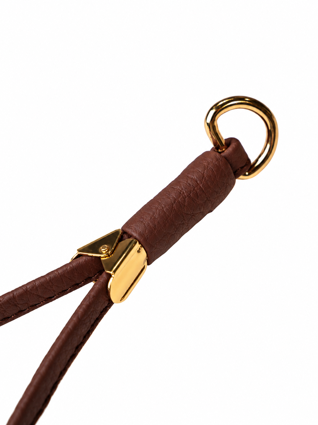 Hands-free dog leash, denim