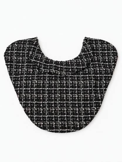 Classic Tweed Cape｜ブラック