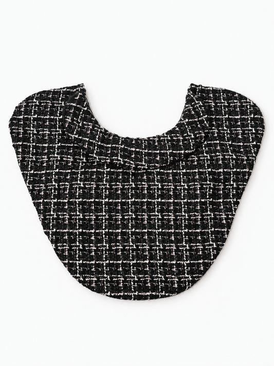 Classic Tweed Cape｜ブラック