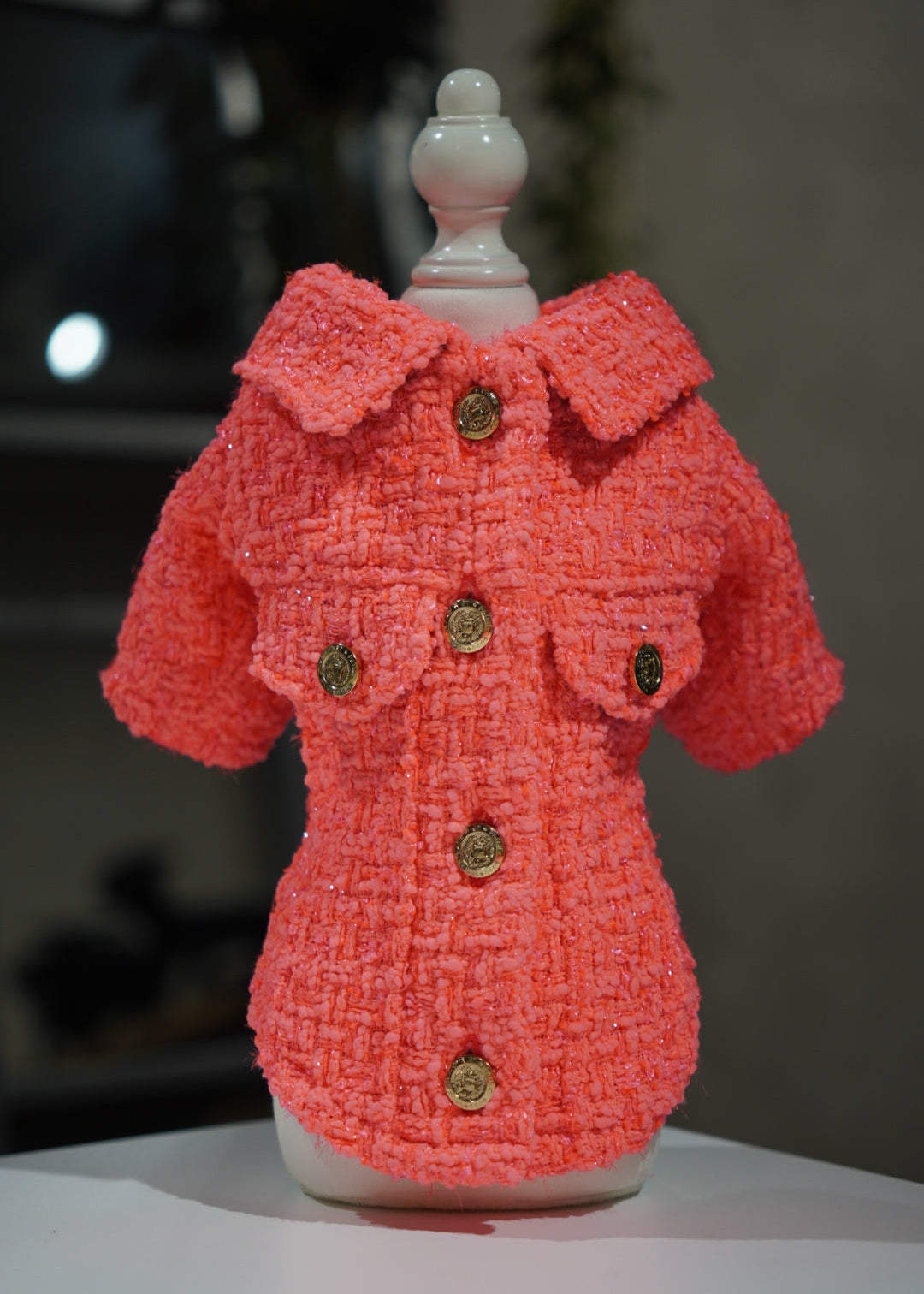 ツイードカラージャケット