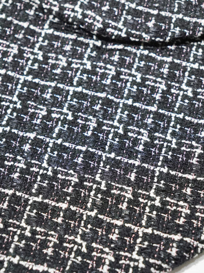 Classic Tweed Cape｜ブラック