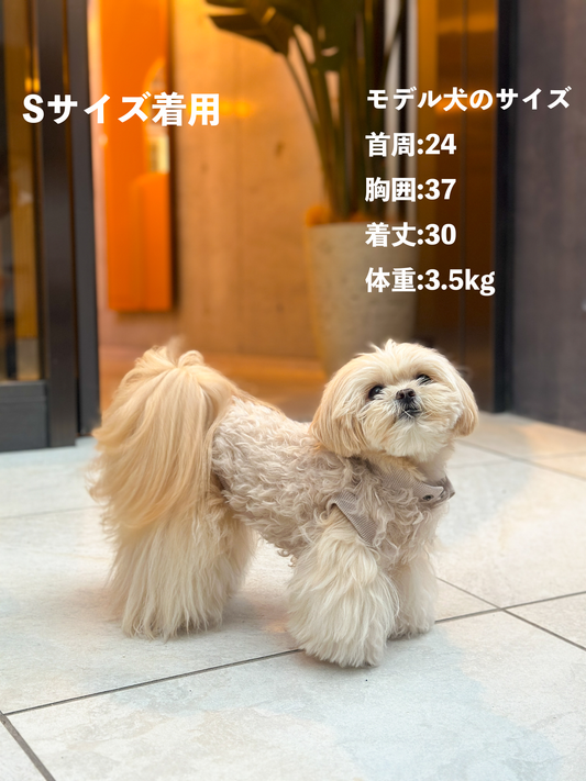 もこもこファーベスト